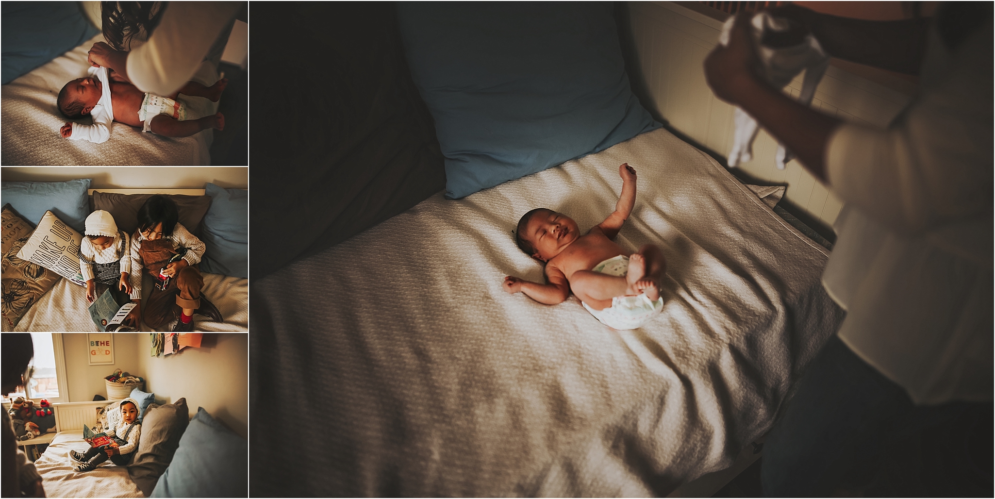 Orange County lifestyle newborn photographer